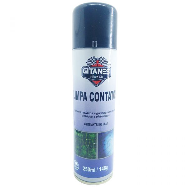 Limpa Contato Elétrico Spray 250ml/148g Gitanes Ref.:26206