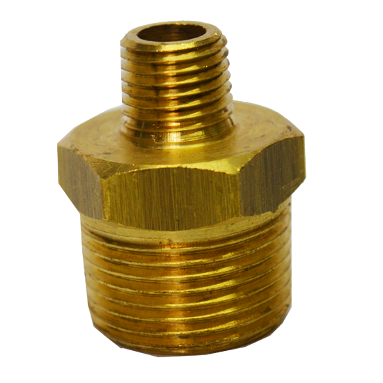 União 3/4 Npt x 1/4 Npt latão Ref.:10470 (Atacado)