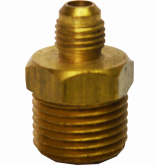 União 1/2 Npt x 1/4 Sae Latão Ref.:10444