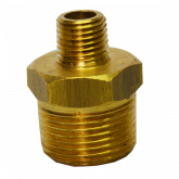 União 3/4 Npt x 1/4 Npt latão Ref.:10470 (Atacado)