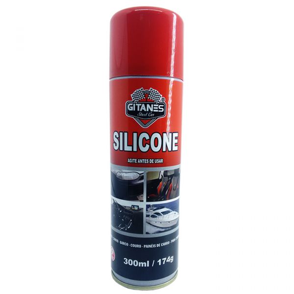 Silicone Líquido Spray 300ml/174g Gitanes Ref.:26006 (Atacado)