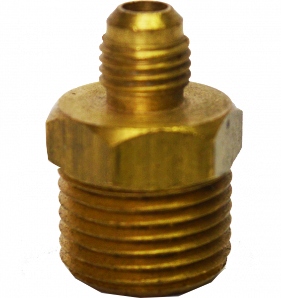 União 1/2 Npt x 1/4 Sae Latão Ref.:10444