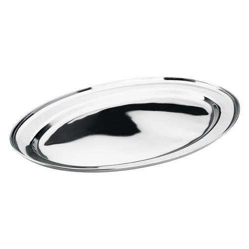 Travessa Oval Inox Funda 25cm Ref.:10366